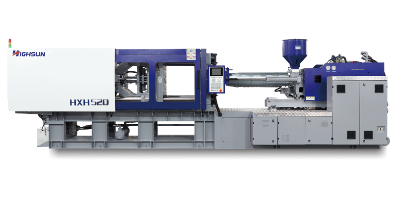 What is the degree of automation of the HXH high-speed injection molding machine?
