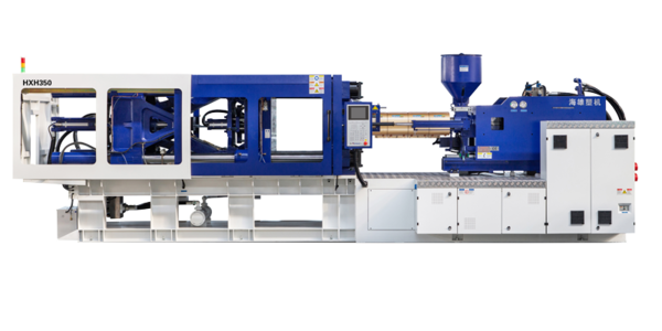 A high speed injection molding machine is designed for making products with thin walls