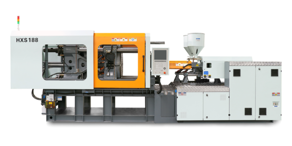 What are the characteristics of the two-color injection molding machine?